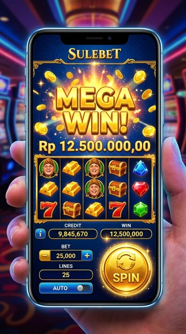 Proses unduhan cepat di dalam aplikasi sulebet.